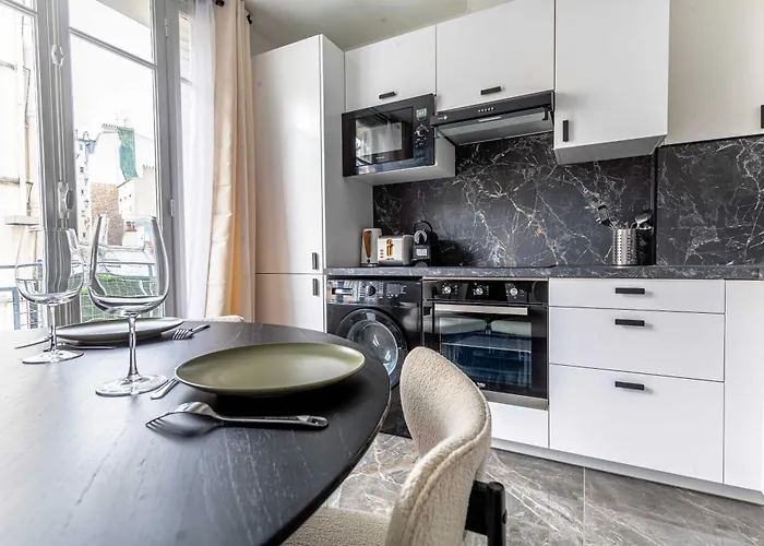 公寓 Bright & Charming - 1br-4p - Montmartre 巴黎