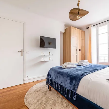 Bright & Charming - 1br-4p - Montmartre Apartman Párizs