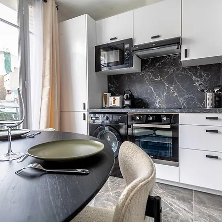 Apartman Bright & Charming - 1br-4p - Montmartre Párizs